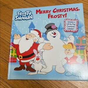 New Frosty the Snowman Hardback Lift the Flap Countdown Calendar Book